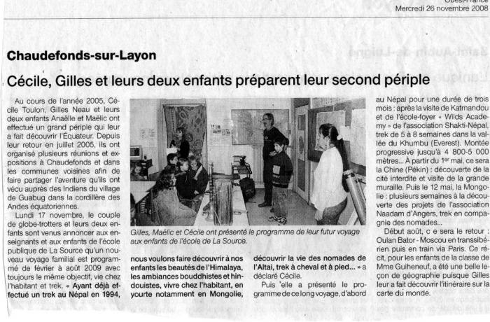  Ouest France 26 11 2008 ACCUEIL