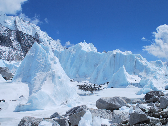 le glacier du Khumbu, ACCUEIL